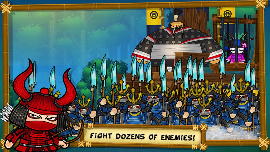 Fight dozens of enemies indeed